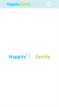 Mobile Screenshot of happilyfamily.com